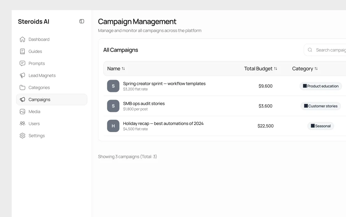 Steroids AI case study, detail 3